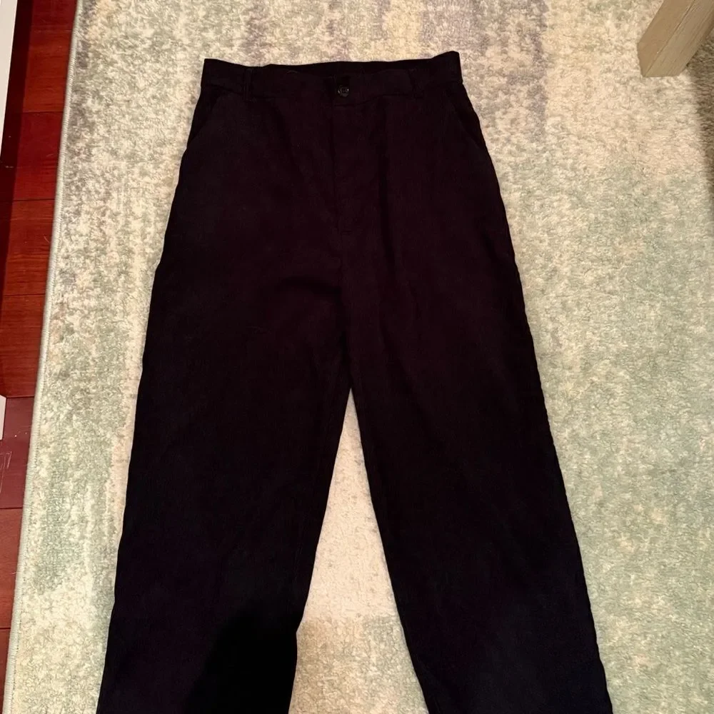 Black SHEIN corduroy pants
